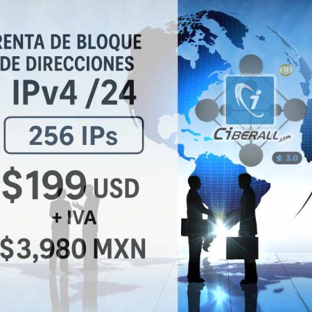 IPV4 RENT CIBERALL